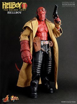 Sideshow Collectibles Hot Toys Hellboy II The Golden Army 12 Inch Action Figure Hellboy