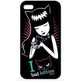 Emily - The Strange - Bad kitties - ETS015 - Coque de Protection pour iPhone 4