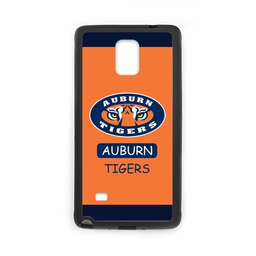 Generic Custom Unique Design NCAA Auburn Tigers Auburn University Athletic Teams Logo Plastic and TPU Cover Case for SamsungGalaxy Note4