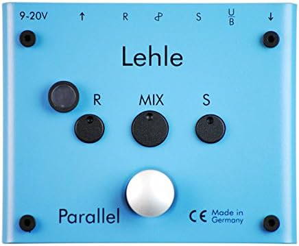 Lehle Parallel L Footswitch Pedal Bundle w/ 4 free Items: StageTrix Setting Saver Pen, StageTrix Pedal Fastener, 2x Hosa Patch Cables