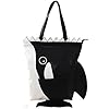 Fierce Killer Whale Vinyl Tote Bag