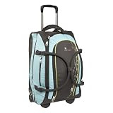 Sherpani Meridian Fl 22-Inch Floral Expandable Wheeled Bag, Aqua
