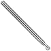 Precision Twist SPR 120 High Speed Steel Spotting Drill Bit, Uncoated (Bright) Finish, Round Shank, Spiral Flute, 120 Degree Point Angle