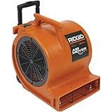 Ridgid AM2550 1600 CFM Air Mover with Wheels & Handle