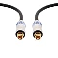KabelDirekt Optisches TOSLINK Digital - Kabel 2m
