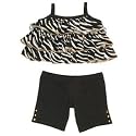 Build-A-Bear Workshop Layered Zebra Print Outfit 2 pc.