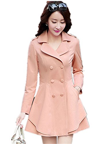 レディース アウター コート ショート丈 カジュアル 春物 着痩せ ジャケット ファッション【 LIVE_SHOP 】