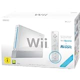Console Wii blanche + Jeux Wii Sports + Wii Sports Resortpar Nintendo