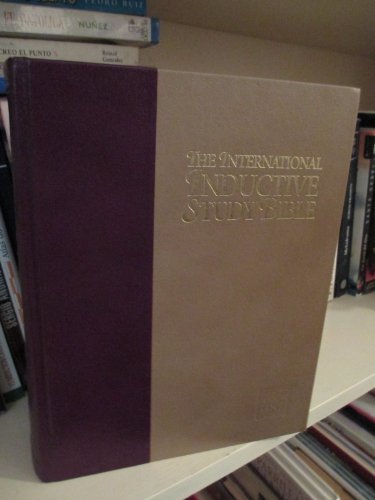 The International Inductive Study Bible: New International Version/Burgundy Genuine Leather