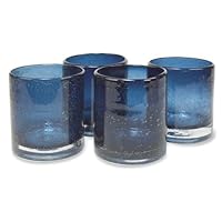 Artland Iris DOF, 14-Ounce, Slate Blue, Set of 4
