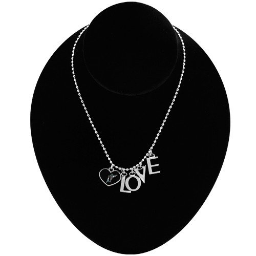 Touch by Alyssa Milano Florida Marlins Love Necklace with Heart Team Logo