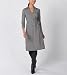 Petite Printed Matte Jersey Shirtdress