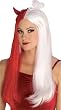 Devil & Angel Wig - Red and White
