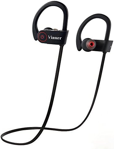 Bluetooth Headphones,Vinker H11 Sport &amp;Running Wireless In-Ear Hands-free Earbuds Headsets with Mic[ Portable Lightweight,HD Stereo Music]Compatible for iphone,Android Smartphones-7 Hours Music Time