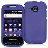 SAMSUNG R910/GALAXY INDULGE BRAND PREMIUM PROTECTOR CASE - RUBBER PURPLE