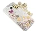 Ancerson Golden White Rose Red Orange Pink Rose Daisy Blossom I Love You Wooden Love Heart Eiffel Tower Lace Pearls Tassel Butterfly 3D Handmade Luxury Shining Glitter Crystal Diamond Rhinestones Hard Back Case Cover for Motorola Moto G X1032 Free with a Red Stylus Touchscreen Pen and a 3.5mm Universal Lovely Silvery Flower Blue Panda Pendant Bling Crystal Diamond Rhinestones Dust Plug (Transparent Clear Case)