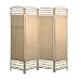 Kitchen & Housewares : ENTWINE Light Colour Handmade 4 Pane panel Room Divider / Splitter Screens