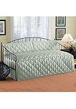 Brylane Home Quilted Daybed Cover 74Lx36W SAGE0