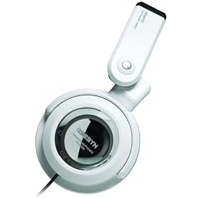 Cresyn CS HP500W Hi Fi Stereo Over Ear Headphones with Fold Down Design For Easy Storage (White) Cresyn CS-HP500W Hi-Fi Stereo Over-Ear Headphones with Fold Down Design For Easy Storage (White)