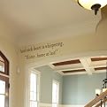 Wall Appliqué - Whispering Home At Last