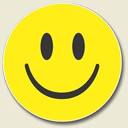 Smiley Happy Face Auto Coaster