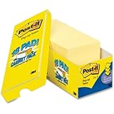 Post-it Notes, 3 x 3-Inches, Canary Yellow, 18-Pads/Pack