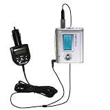 FM Transmitter with integrated Car Charger for the iRiver iFP-590T / iFP 590T - uses Gomadic TipExchange Technology