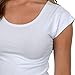 Fashion Corner Womens Layering Cap Sleeve Tee