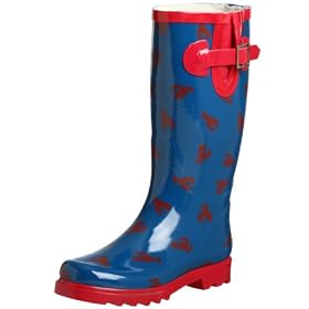 Western Chief Women's Lucky Lobster Rain Boot