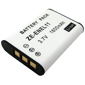 Zeikos ZE-ENEL11 Rechargeable Lithium Battery for Nikon ENL11