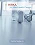 HIPAA for Allied Health Careers