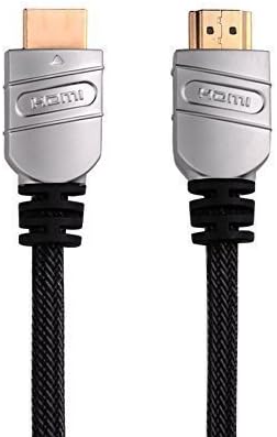 Hdclub® High Speed Hdmi Cable 4.9ft(1.5meters) with Zinc Metal Alloy Shielding Shell Supports Ethernet, Audio Return Video 4k 2160p, Hd 1080p, 3d - Xbox Playstation Ps3 Ps4 Pc Apple Tv, Hd Tv Blu-ray/dvd Player and Other Hdmi Devices[black]