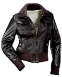 Damen Lederjacke Motorradjacke