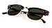 Flowertree Unisex Rs5141 Browline 47mm Sunglasses (leopard+green)