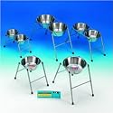 Stainless Steel Dishes - 9 High Stand For 2x0472dish