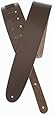 Planet Waves Basic Classic Leather Guitar Strap, Brown