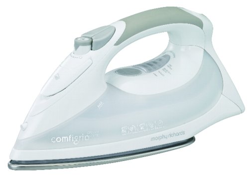 morphy richards 初回限定「アイロンのかけ方DＶD」付き スチームアイロン コンフィグリップ(ホワイト) 40715JPN