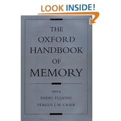 The Oxford Handbook of Memory