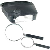 Headband Magnifier Visor 2 Magnifying Glasses Opti Tool