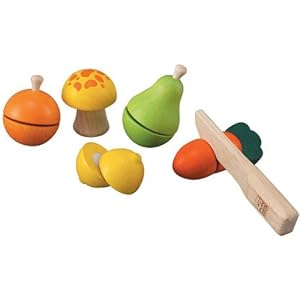 Assorted Fruits & Vegetables by Plan Toys