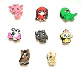 Funny Animals Pets Shoe Charms 8 pc Set Jibbitz Croc Style 41MnFK9OEQL. SL160 Funny Animals Pets Shoe Charms 8 pc Set Jibbitz Croc Style