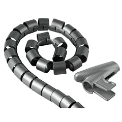 Hama Kabelb�ndel-Schlauch "Easy Cover", 2,5 m, 20 mm, Silber