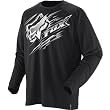 Fox Racing Nomad Speedy Men's Motocross Motorcycle Jersey w/ Free B&F Heart Sticker - Black