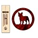 French Bulldog Wind Chimes X-SMALL Bronze