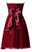 Ouman Sweetheart Bridesmaid Chiffon Prom Dresses Short Evening Gowns
