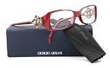 AUTHENTIC GIORGIO ARMANI EYEGLASSES GA 720 A5D RED GA720 OPTICAL RX