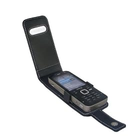 Proporta Alu-Leather Case (Nokia N78 Series) - Flip Type