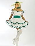 Sexy Saint Patrick's Day Costume Green and White Costume