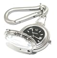 Mens Carbiner Clip & Key Chain Pocket Watch by Majestron