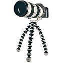 Flexible Gripping Tripod Stand for Canon 500D,1000D,450D 400D 350D,50D,40D 30D 20D 10D 5D,Nikon D700,D300, D90,D70,D70s,D60,D50,D40,D40x,Fuji Finepix S1500,S9600 S9500,S1000fd S8100fd S8000fd,S6500FD,S2000HD,S100FS,S5800 S5700.